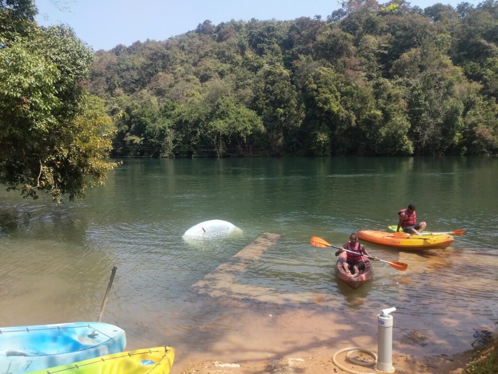 Dandeli water sport kayaking