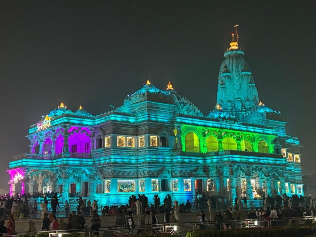 Prem mandir Vrindavan